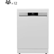 تصویر ماشین ظرفشویی دوو سری گلوسی مدل DDW-30W1252 رنگ سفید ا Daewoo DDW-30W1252 Dishwasher Daewoo DDW-30W1252 Dishwasher