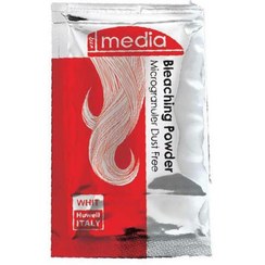 تصویر پودر دکلره بی رنگ کننده مو مدیا 