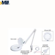 تصویر ذره بین میزی 2.25X چراغ دار اینسایز (Insize) مدل 5D-7516 