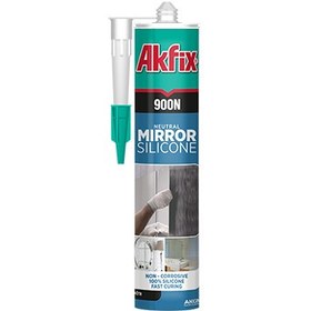 تصویر چسب سیلیکون خنثی ویژه آینه آکفیکس AKFIX 900N ا Neutral silicone glue for Akfix mirror AKFIX 900N Neutral silicone glue for Akfix mirror AKFIX 900N
