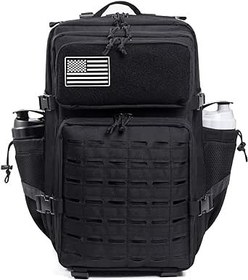 خرید و قیمت کوله پشتی تاکتیکی نظامی Qtandqy برای مردان Molle Daypack 35l 