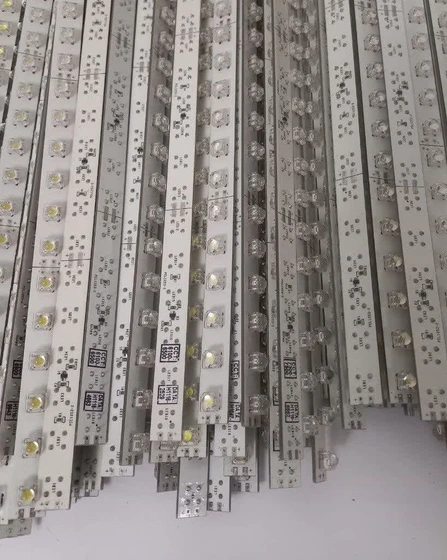 خرید و قیمت ریسه LED بلوکی 24v سفید مهتابی وات بالا و کیفیت عالی 10cm ...