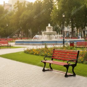 تصویر نیمکت پارکی کد N6 