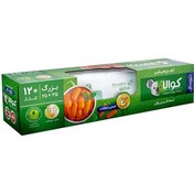 تصویر کيسه فريزر رول کريستال تجزيه پذير 25*35 جعبه 120 ع کوالا 