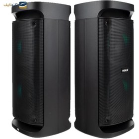 تصویر سیستم صوتی حرفه‌ایی 1007 هیسکا MULTIMEDIA PARTYBOX SPEAKER 1007