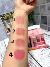 تصویر رژگونه مایع - کد رنگ 4 