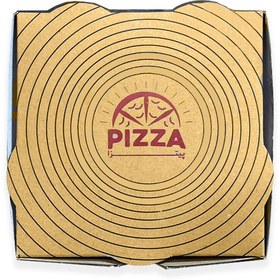 تصویر جعبه پیتزا جوان کفی 20 دو رنگ چاپ 