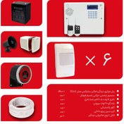 تصویر دزدگیر اماکن سایلکس مدل SG8-S با ۶ چشمی 