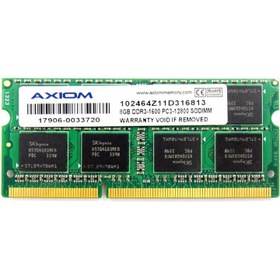 تصویر رم لپ تاپ DDR3L دو کاناله 1600 مگاهرتز CL11 اکسیوم مدل 12800 ظرفیت 8 گیگابایت 