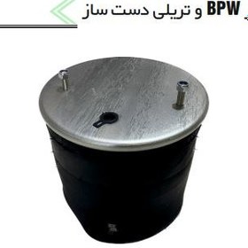 تصویر کیسه باد محور BPW و تریلی دست ساز 