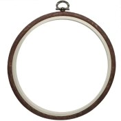 تصویر کارگاه گلدوزی دایره ای طرح چوب سایز ۳ 