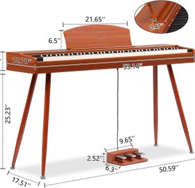 تصویر پیانو دیجیتال Blanth KFB 5130Z-4s 