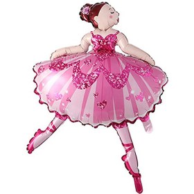 تصویر بادکنک فویلی بالرین 