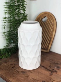 تصویر گلدان سرامیکی بلند 