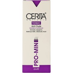 تصویر تونیک ضد ریزش پرومین سریتا حجم 60 میلی لیتر Cerita Pro_Min Tonic Anti Chute For All Hair 60 ml