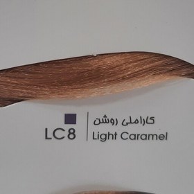 تصویر کیت رنگ ابرو لیونل lionel شماره LC8کاراملی روشن LIGHT CARAMEL 