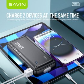 تصویر پاوربانک 10000 و جامپ استارتر خودرو باوین Bavin PC1015S Bavin PC1015S Car Ignition Power Bank