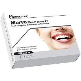 تصویر کیت هوم بلیچینگ ۲۲٪ کرباماید پراکساید مروابن Morva Bleach Home