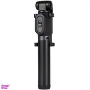 تصویر مونوپاد و سه پایه بلوتوثی شیائومی مدل Zoom Selfie Stick Extendable Selfie Stick Tripod XMZPG05YM 