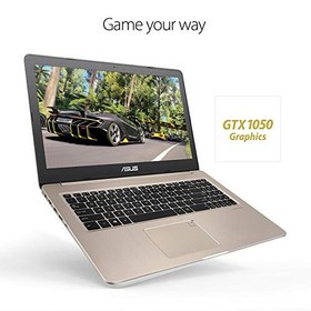 تصویر لپ تاپ Asus VivoBook PRO 15.6 &quot;4K UHD، Intel Quad-Core i7-7700HQ 16GB DDR4 256GB SSD 2TB HDD NVIDIA GeForce GTX 1050 Win 10 (تمدید) 