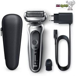 تصویر ریش تراش سری 7 براون مدل فلکس یونیت 70s-1000s BRAUN Electric Shaver 70-S1000S