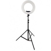 تصویر رینگ لایت سالنی 100وات NEEWER FE-480III به همراه 100W NEEWER FE-480III indoor ring light with tripod and bag, without remote