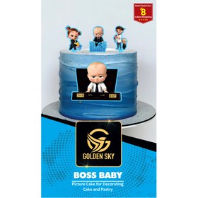 تصویر تصویر و تاپر کیک بچه رییس 