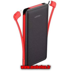 تصویر پاوربانک وگر مدل X106 ظرفیت 10000 میلی آمپر ساعت VEGER X106 Power Bank 10000mAh