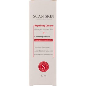 تصویر كرم ترمیم كننده چروك سطحی 30 میلی لیتر اسكن اسكین Scan Skin Repairing Cream For Irritated Skin 30ml