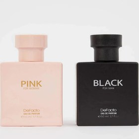 تصویر پک دو عددی ادو پرفیوم دفکتو مدل ‌‌Pink Black حجم 50 میلی لیتر 