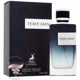 تصویر عطر ادوپرفیوم مردانه الحمبرا مدل یاه رایحه تند حجم ۱۰۰ میلی‌لیتر 