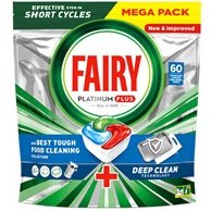 تصویر فیری پلاتینیوم پلاس دیپ کلین ایتالیا قرص ماشین ظرفشویی (Fairy Platinum Plus Deep Clean 60) 