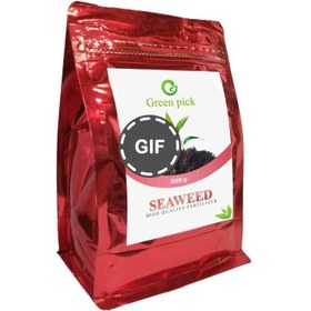 تصویر کود جلبک دریایی پودری گرین پیک مدل Seaweed500 وزن 500 گرم 