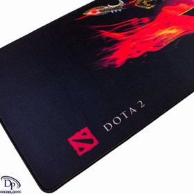 تصویر پد ماوس گیمینگ 30*80 طرح DOTA2 