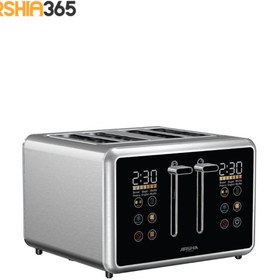تصویر توستر نان لمسی عرشیا مدل BT118-3072 ا Arshia touch bread toaster model BT118-3072 Arshia touch bread toaster model BT118-3072