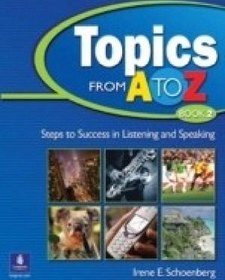 تصویر کتاب زبان تاپیکس فرام ای تو زد Topics from A to Z Book 2 with CD 