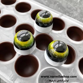 تصویر قالب شکلات پلی کربنات طرح میکانوس 
