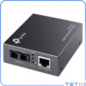 تصویر مدیاکانورتور( مبدل فیبر نوری) MC210CS تی پی لینک media converter TPLINK MC210CS