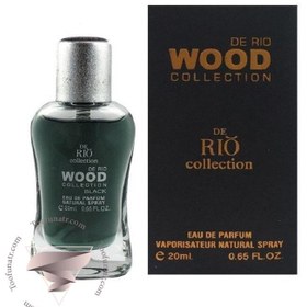 تصویر ادو پرفیوم مردانه وود بلک 20میلی لیتر ریو کالکشن Rio Collection Wood Black for men