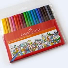 تصویر ماژیک رنگ آمیزی 20 رنگ فابرکاستل (FABERCASTELL) 