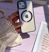 تصویر کاور گوشی اپل مدل iPhone13 مناسب آیفون ۱۳ و ۱۴ با گلس محافظ لنز 