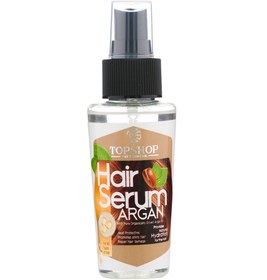 تصویر سرم مو تاپ شاپ حاوی روغن آرگان حجم 75 میلی لیتر Top Shop Argan Oil Hair Serum - 75ml