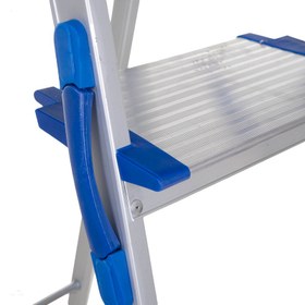 تصویر نردبان هایلوکس ۶ پله آلوم 