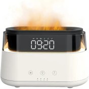 تصویر دستگاه بخور سرد Flame Aroma Diffuser With Clock Flame Aroma Diffuser With Clock