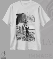 تصویر تیشرت طرح دار بگیرش اثر کیکی سی لندن Graphic T-Shirt "Catch Her" by Kiki C Landon