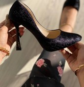 تصویر کفش مجلسی مخمل سنگی سایز ۳۶ تا ۴۰ 