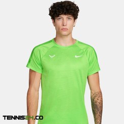 تصویر تی شرت تنیس مردانه نایک Nike Dri-FIT Rafa Challenger- سبز Nike Dri-FIT Rafa Challenger T-shirt-Green