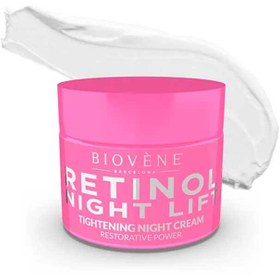 تصویر کرم شب لیفت رتینول بایوون اورجینال Biovene retinol night lift