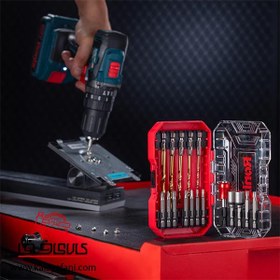 تصویر مجموعه مته و سری پیچ گوشتی RH-5453 رونیکس (18 عددی) Drill set and screwdriver series RH-5453 ronix