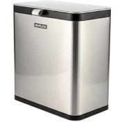 تصویر سطل زباله کابینتی دلفین مدل Org-ss گنجایش 3 لیتر | کروم مات | 